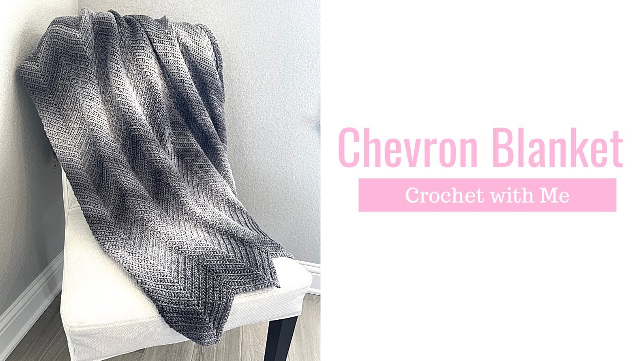 How to Crochet a Blanket for Beginners / Crochet for Beginners