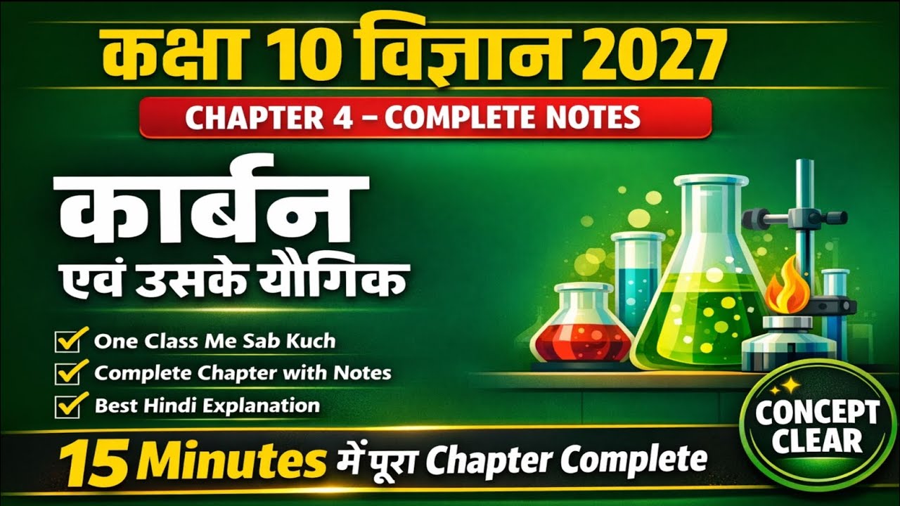Carbon and Its Compounds | Class 10 Science Ch 4 | Class 10 Chemistry Ch 4