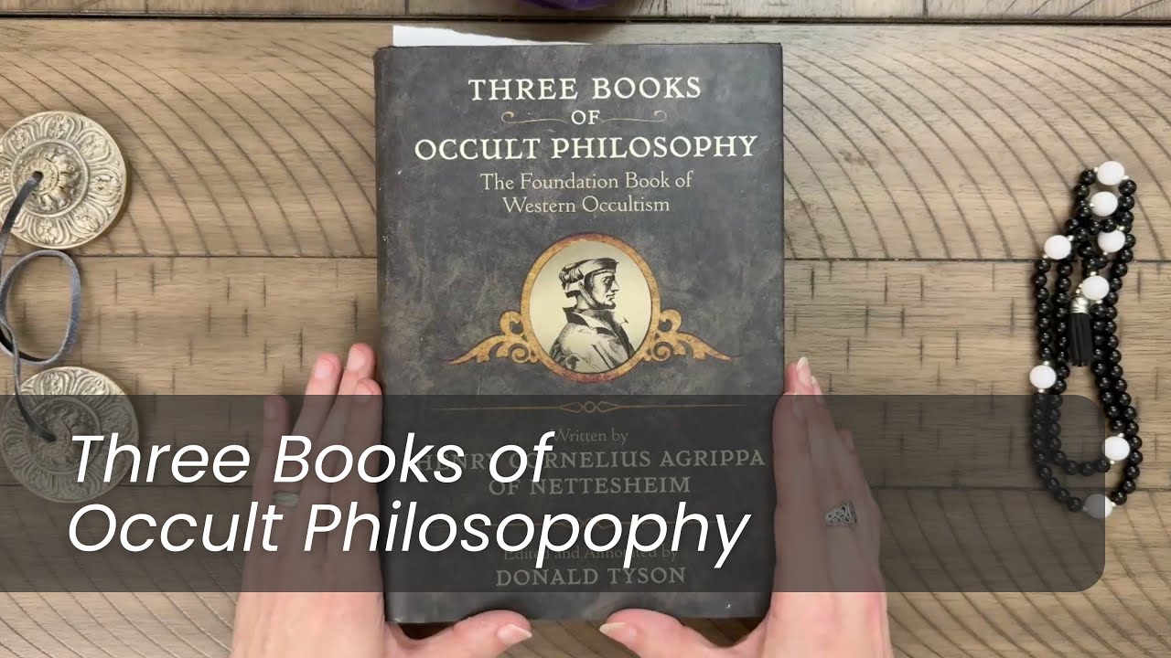 Three Books of Occult Philosophy by Agrippa (Donald Tyson Edit) - Book Review (Occult Books)