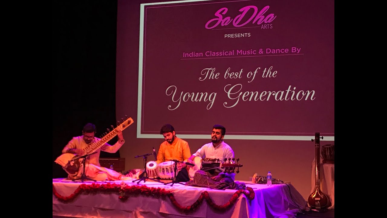 Sa Dha Arts | Pratik Shrivastava | Ayan Sengupta | Debjit Patitundi | Sarod, Sitar & Tabla trio