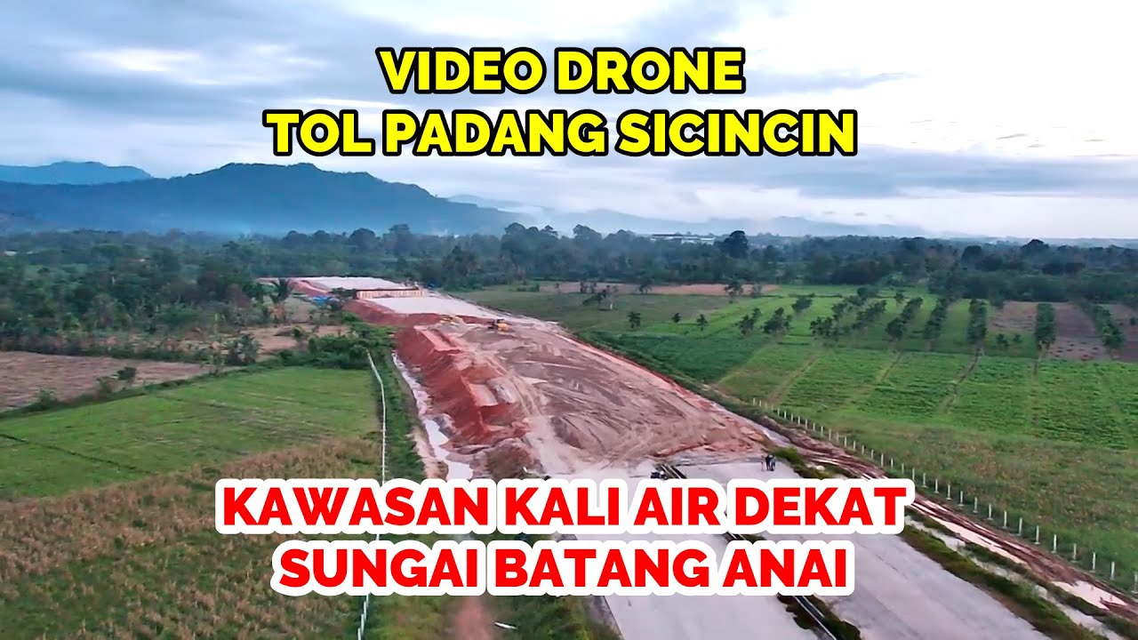 MANTAP! Pengerjaan Penimbunan Tol di Kali Air Sudah Sampai ke Tepi Sungai Batang Anai