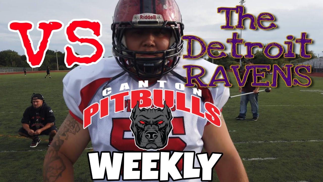 Canton Pitbulls vs Detroit Ravens |  The PAFL CONFERENCE CHAMPIONSHIP 2019
