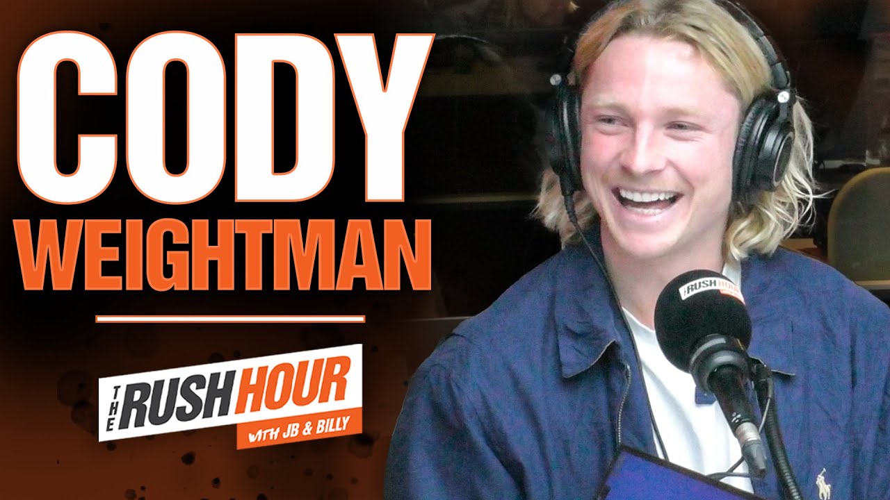 Cody Weightman | Luke Beveridge, Elbow Injury & Junior Career | Rush Hour with JB & Billy