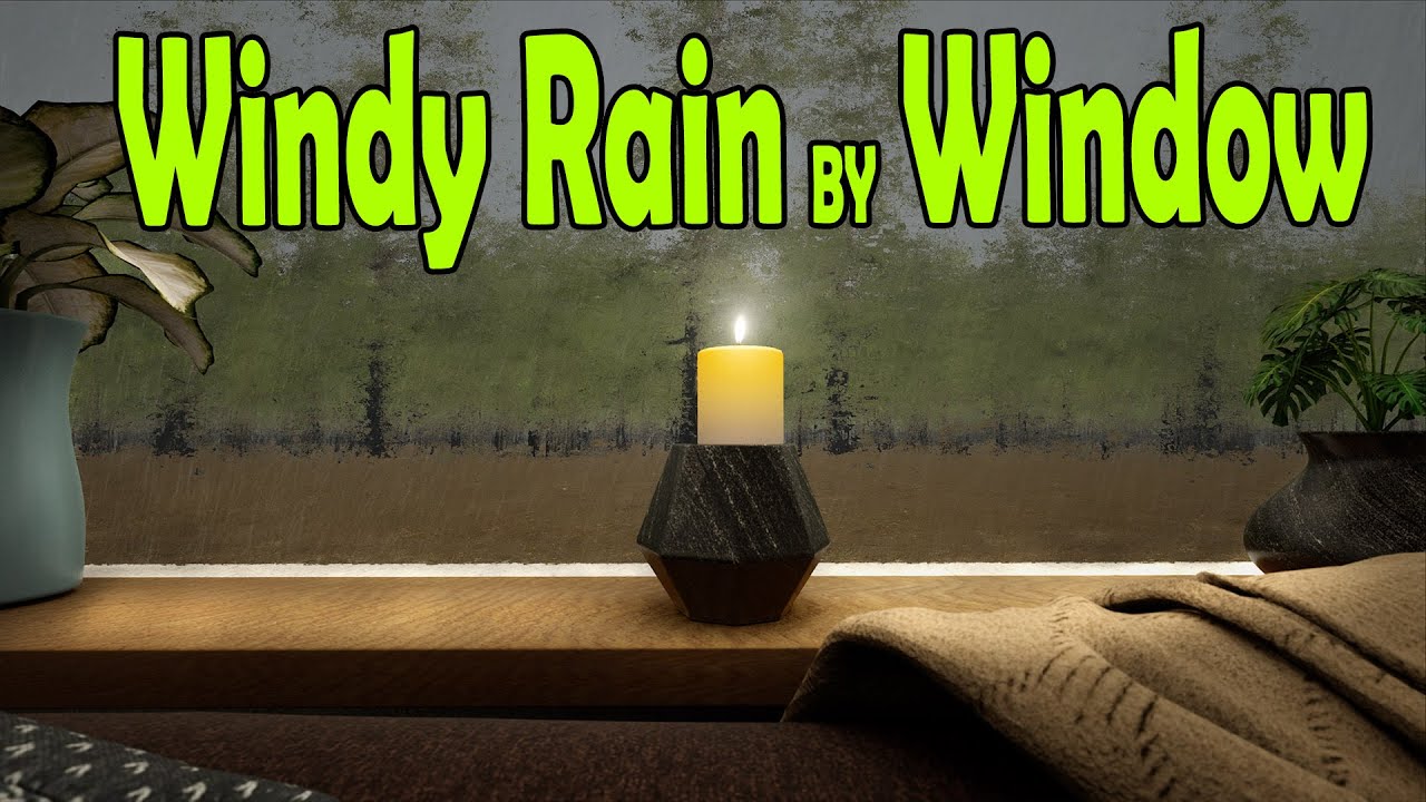 🎧 Fall Asleep NOW with Windy Rain Sounds by Forest Window, @Ultizzz