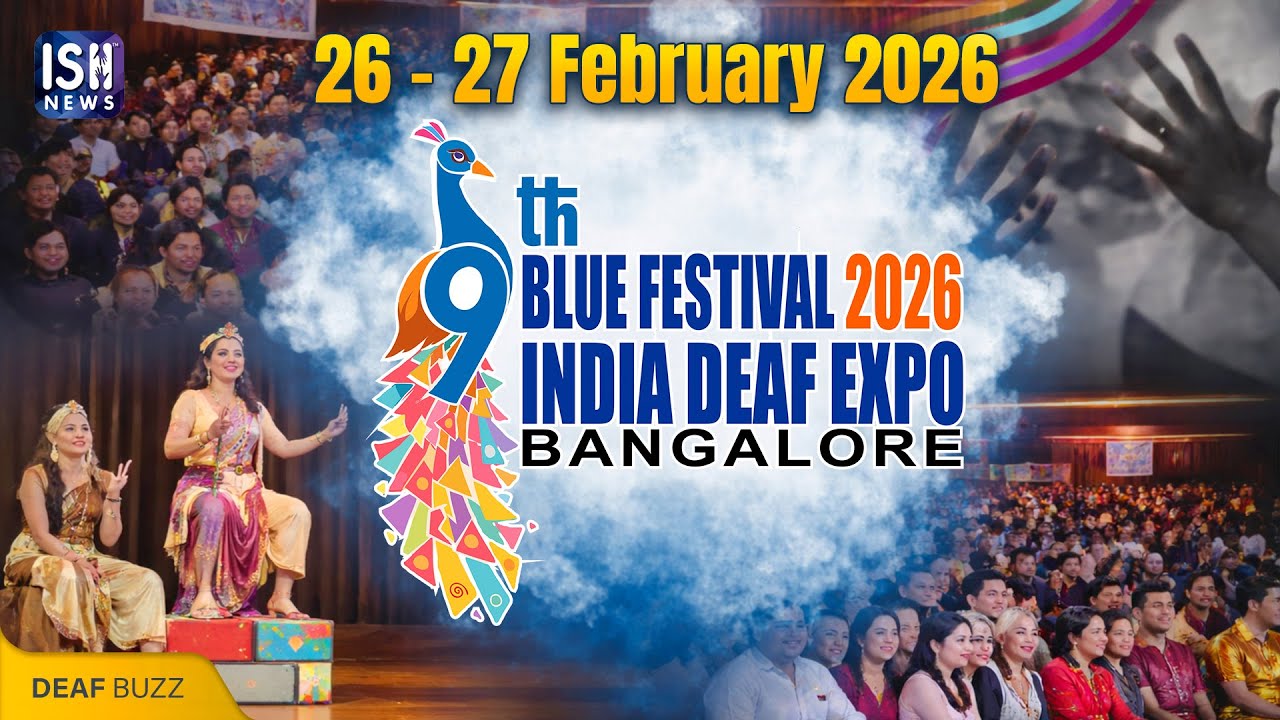 9th Blue Festival 2026 | India Deaf Expo | Bengaluru | ISH News