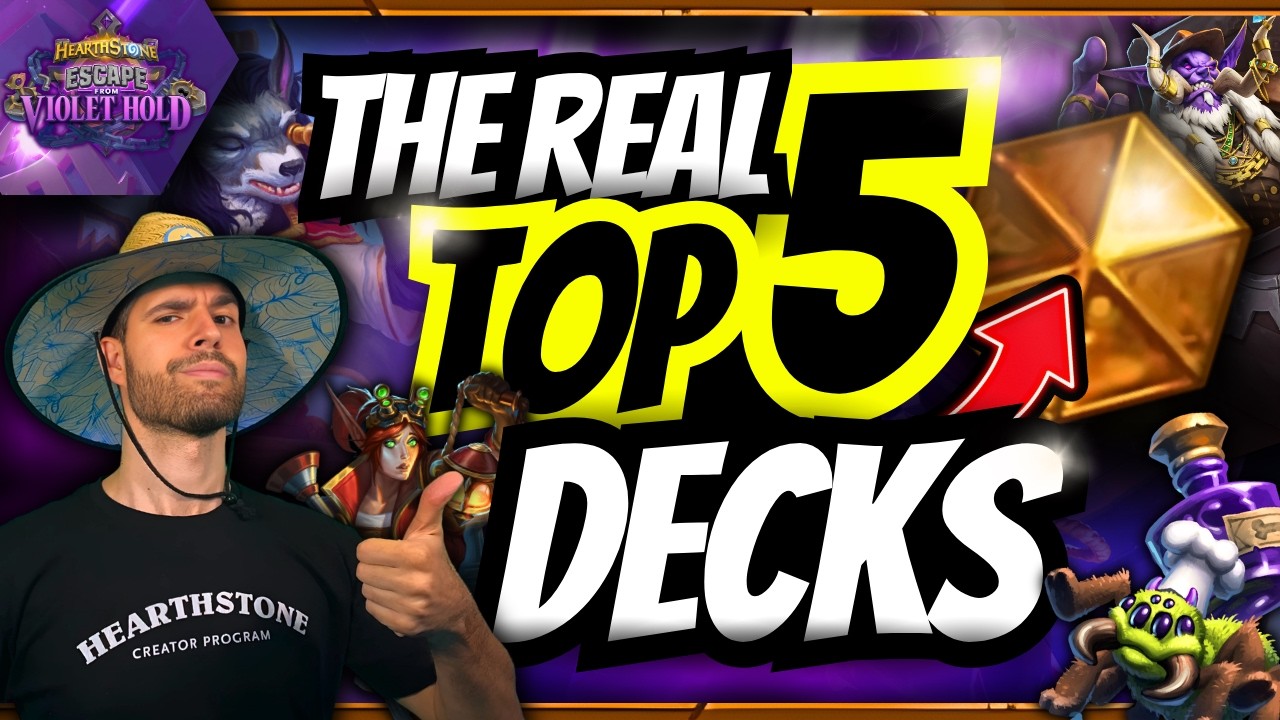 🏆 THE REAL TOP 5 BEST DECKS AFTER THE CLASS SETS! Meta Report 🔥