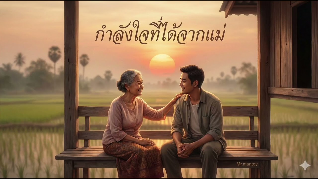 กำลังใจที่ได้จากแม่