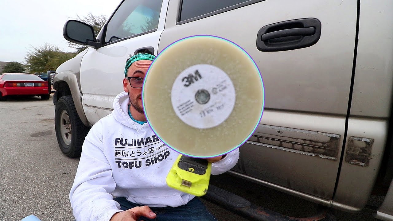 The BEST WAY to DE-BADGE your CAR or TRUCK | 3M Adhesive Eraser