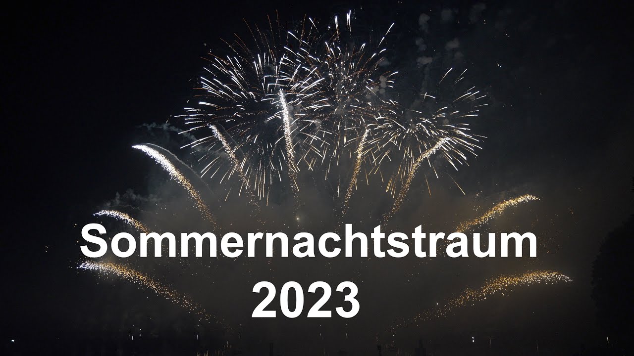 Sommernachtstraum 2023 - Feuerwerk in München