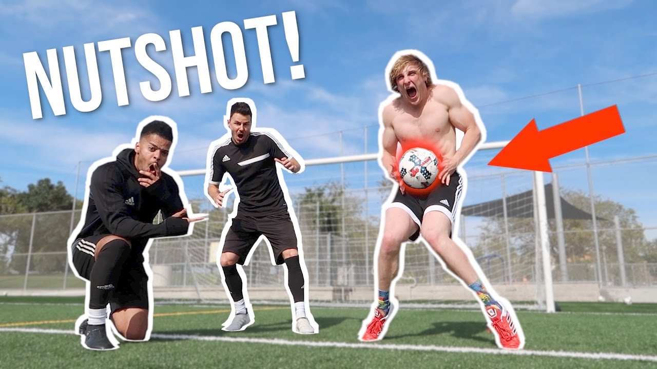 I TOOK A SOCCER BALL TO THE... (worst pain ever) Feat. F2 Freestylers!