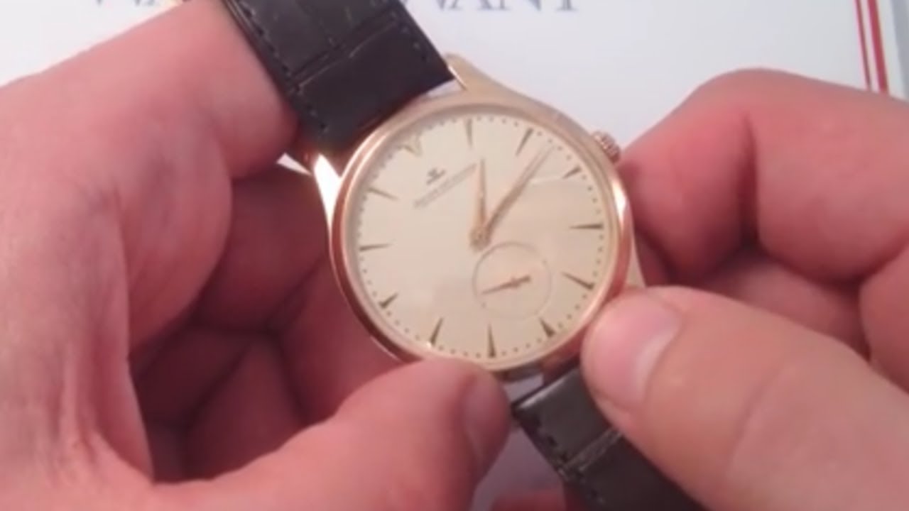 Обзор роскошных часов Jaeger-LeCoultre Master Ultra Thin Reserve de Marche