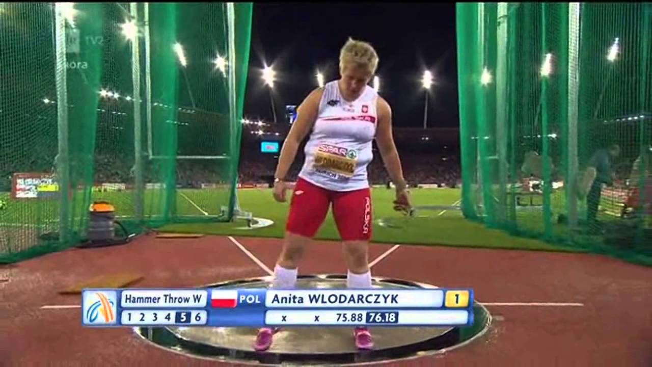 Women´s Hammer Throw Final European Championships Zürich, Switzerland 15.8.2014