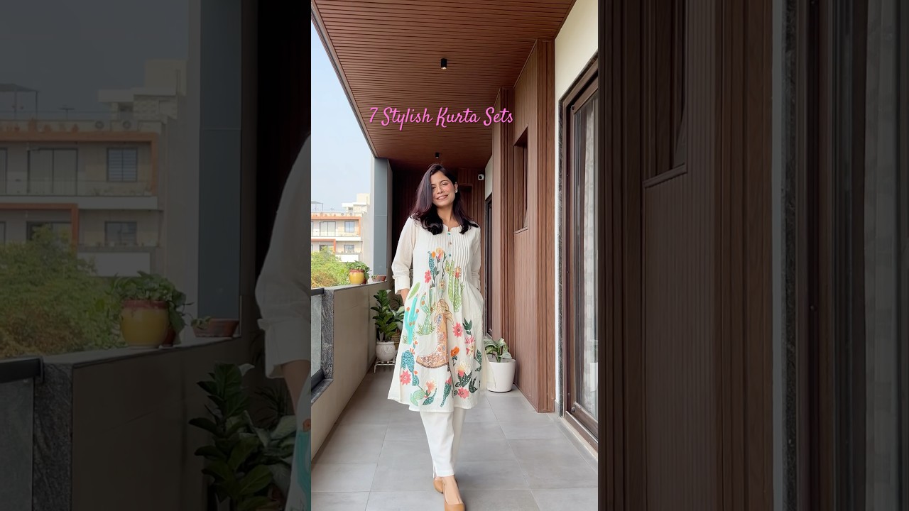 #affiliate Stylish Cotton Kurta Sets Ft. Myntra l Dream Simple