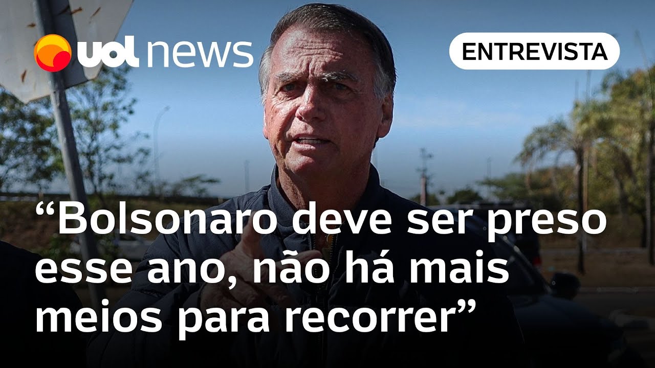 Bolsonaro deve ser preso este ano, não existem mais recursos para atrasar processo, afirma jurista