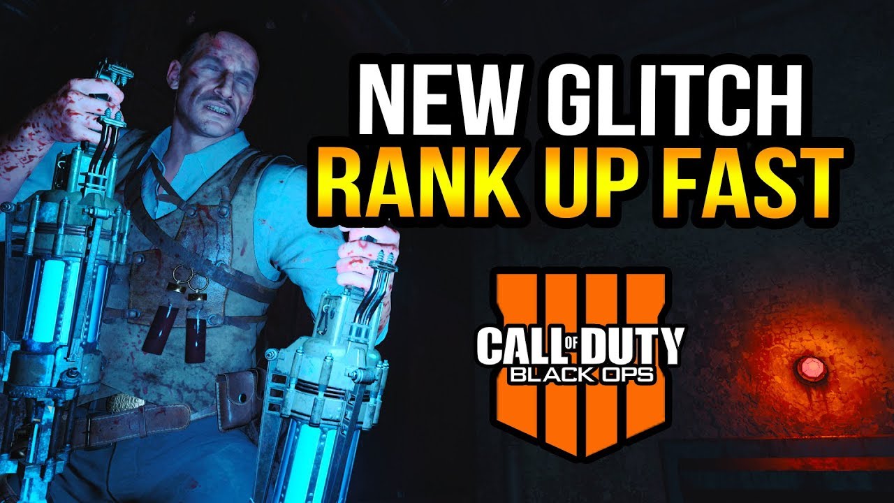 Black Ops 4 Zombies - New Godmode Glitch! Rank Up Fast!