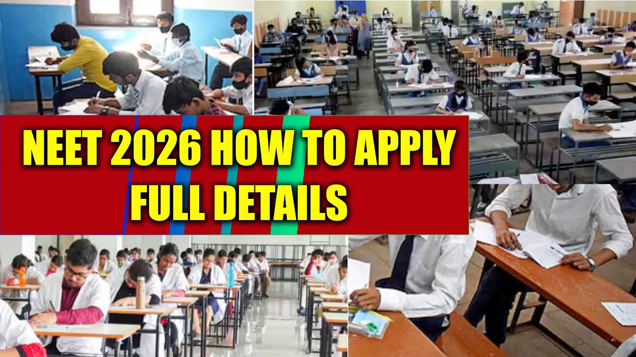 NEET 2026 EXAM NEET 2026 Exam FULL HOW TO APPLY Full Details How to Apply #education 