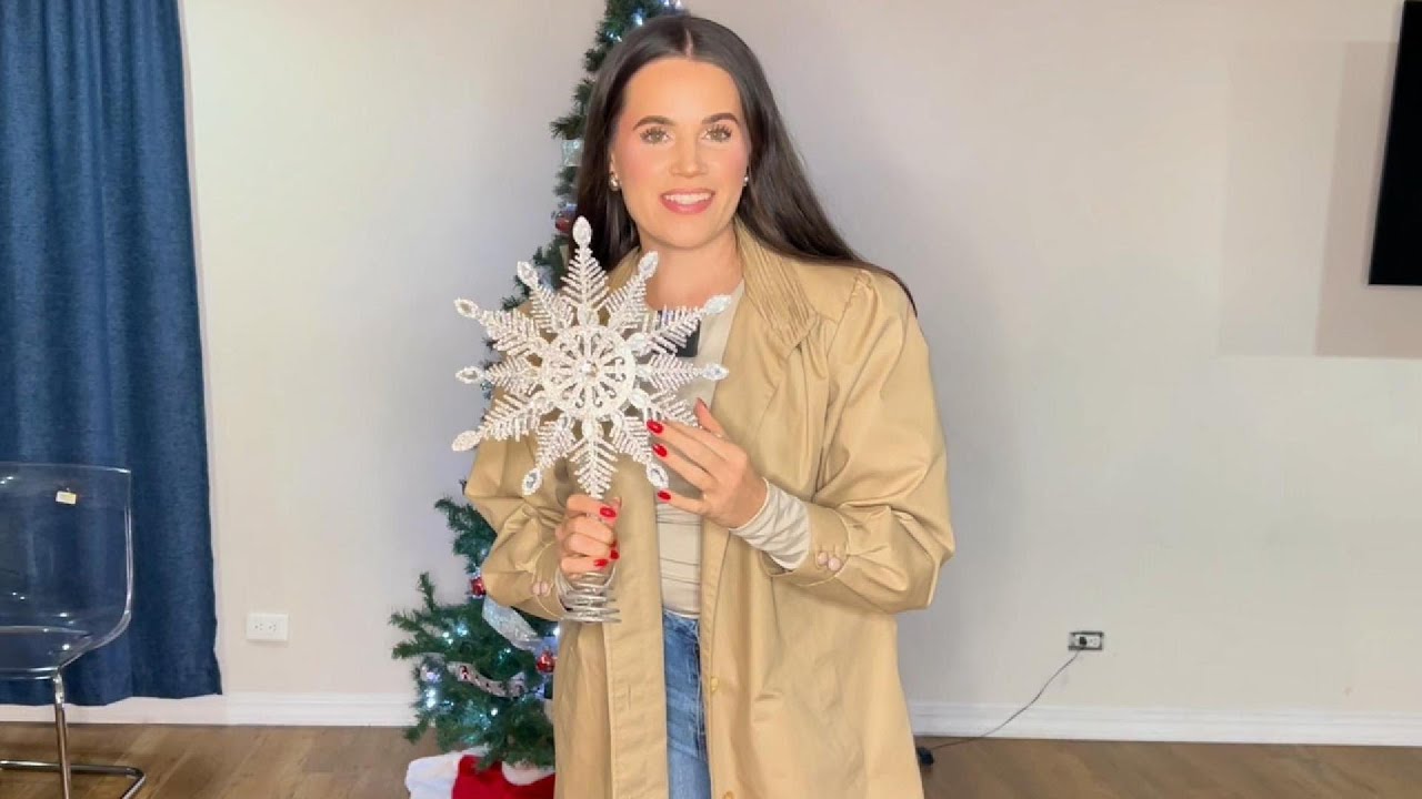 Decorando mi pino de navidad con cosas del tianguis 😱
