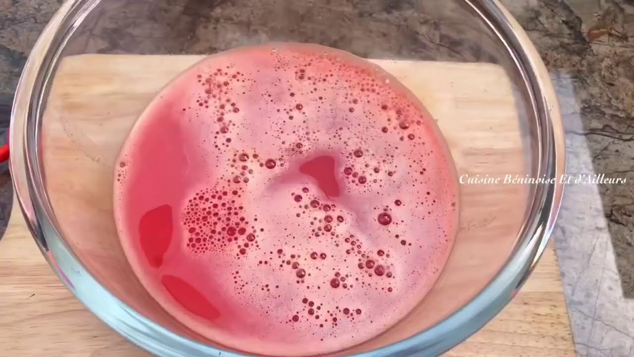 Jus de pastèque à l’ananas et au gingembre