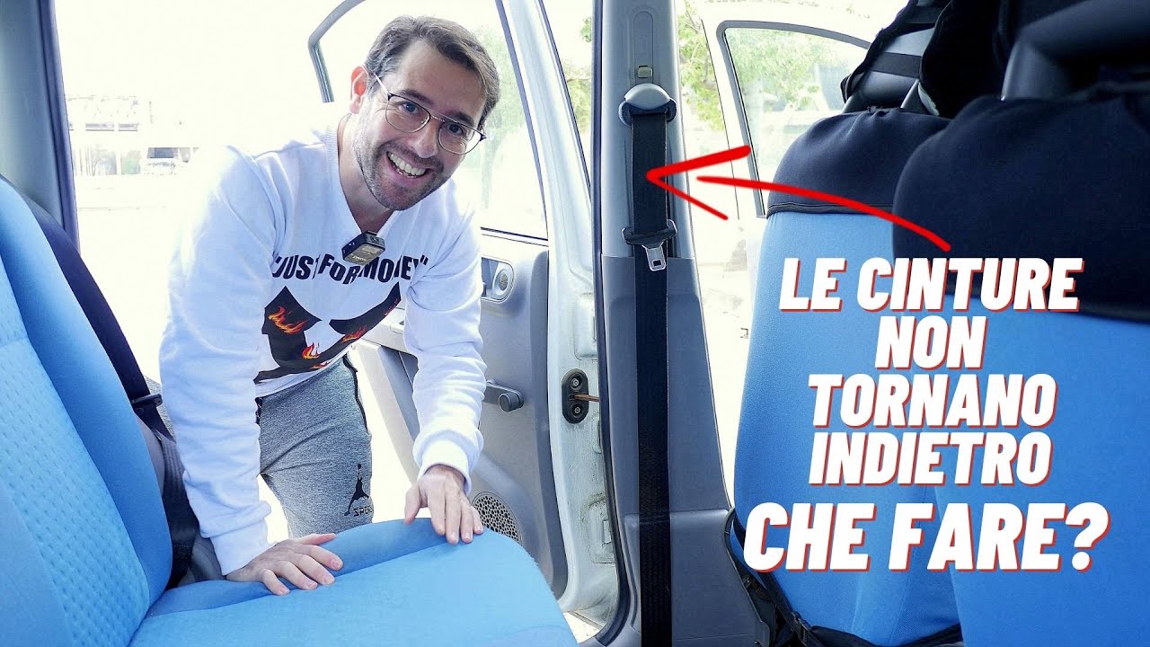 Come migliorare la ritrazione poco fluida delle cinture di sicurezza in Auto