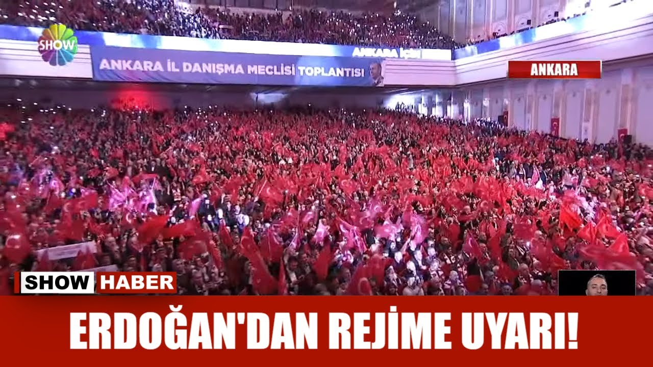 Erdoğan'dan rejime uyarı!