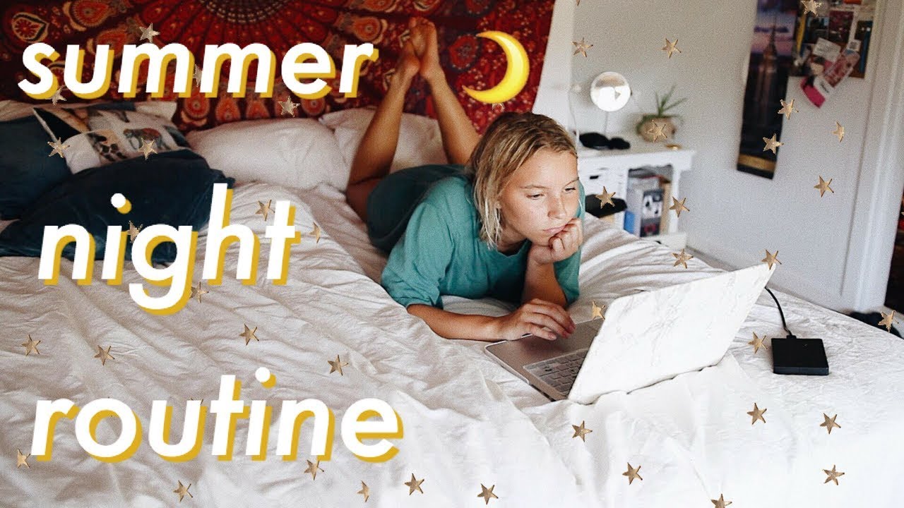MY SUMMER NIGHT ROUTINE 2018!