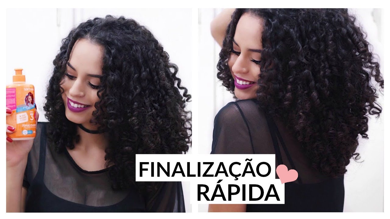 FINALIZAÇÃO RÁPIDA PARA CABELOS CACHEADOS | por Nanda Soares