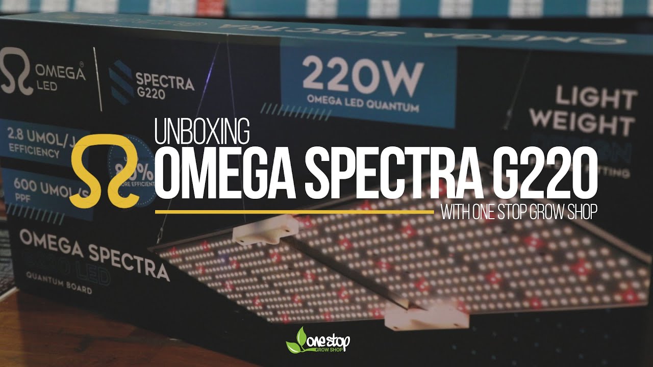 Omega Spectra G Line Quantum LED - Unboxing
