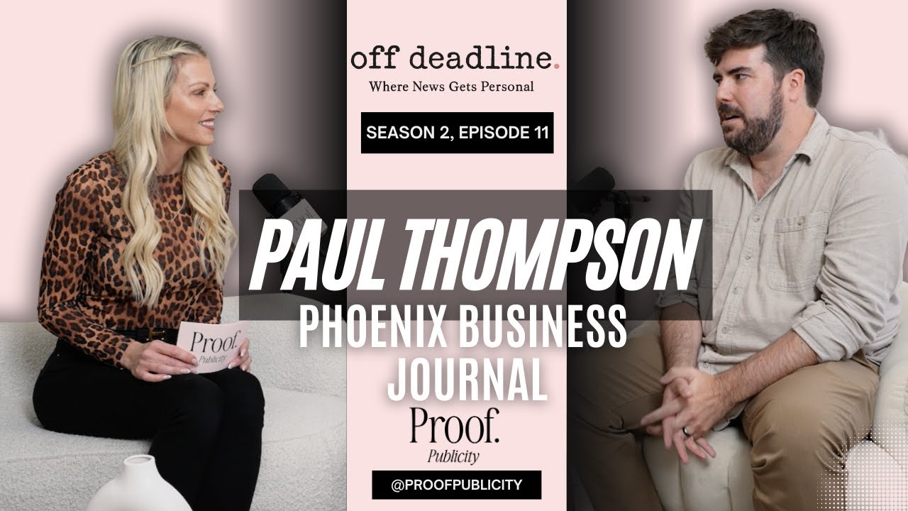 Paul Thompson on Truth, Tough Questions and Running the Phoenix Business Journal