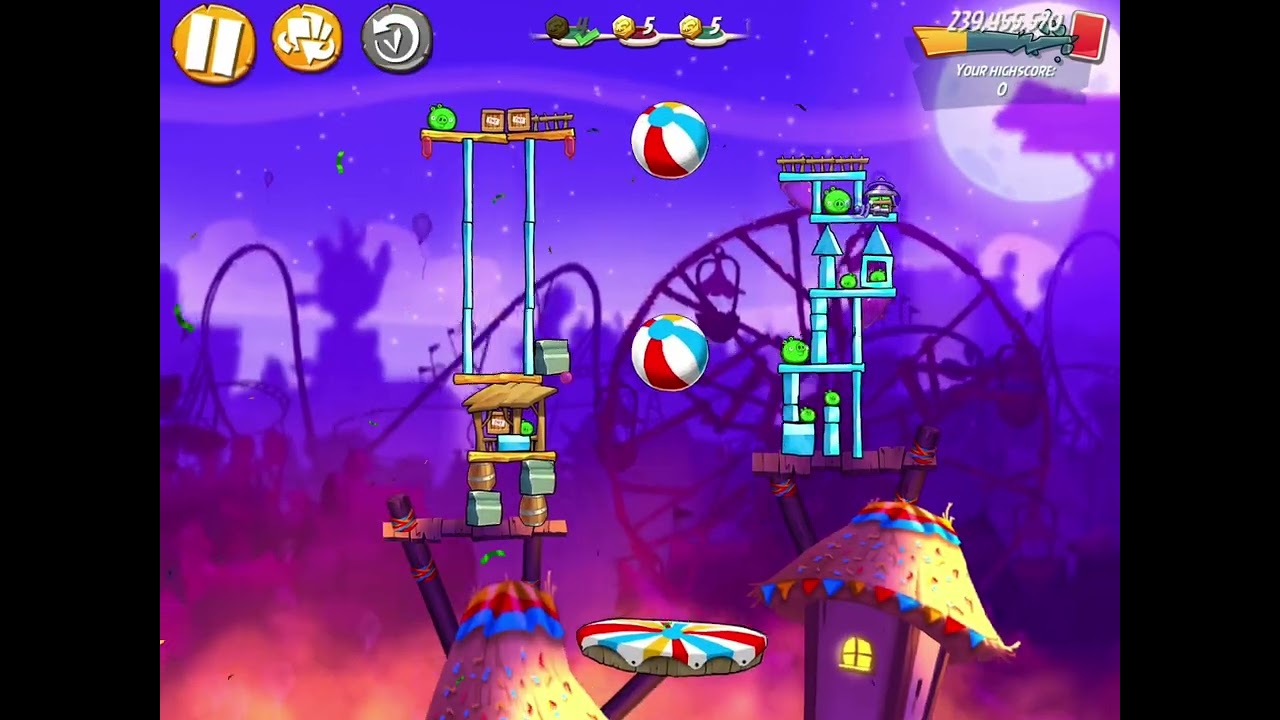 MEBC with 2 Bonus Birds, 8rm - No Red,Blues,Chuck,Matilda,Hal - Mighty Eagle Bootcamp, Angry Birds 2
