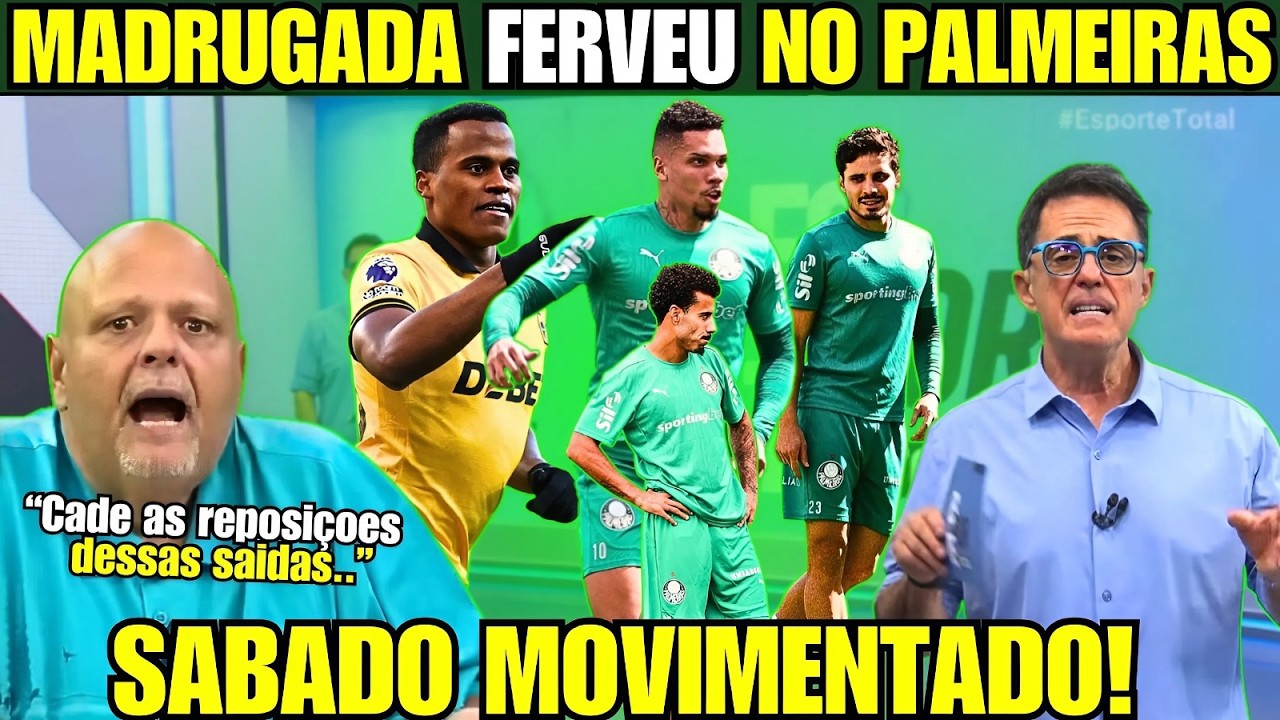 ATENÇÃO! INFORMAÇOES QUENTES DE DENTRO DO PALMEIRAS SOBRE REFORÇOS E TD BOTAFOGO RB X VERDÃO