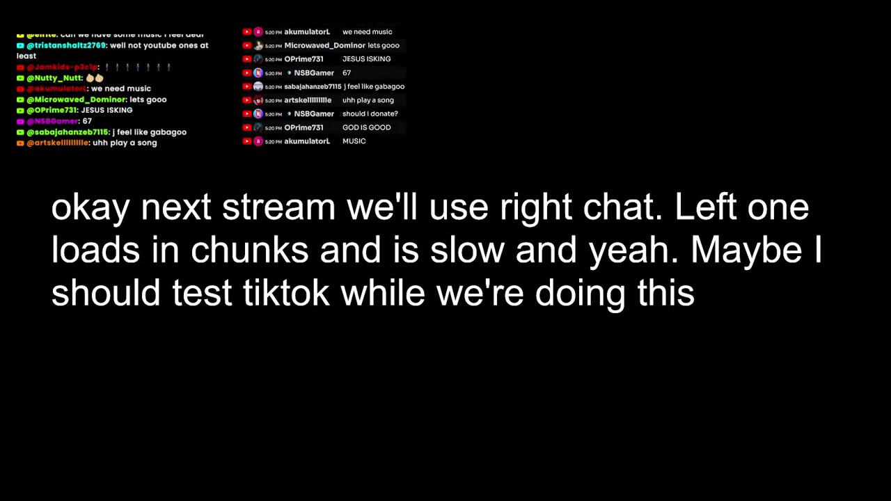 Test stream (ignore)