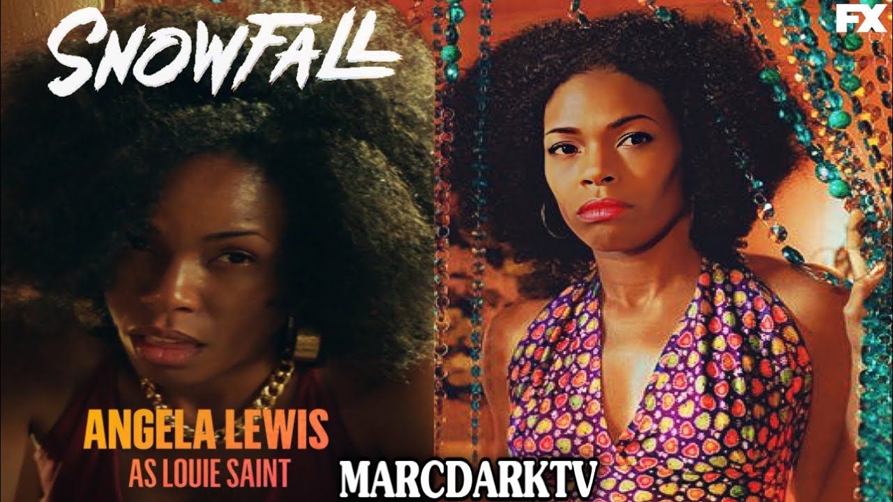 SNOWFALL LOUIE SAINT&rsquo;S JOURNEY PLAYED BY ANGELA LEWIS!!!