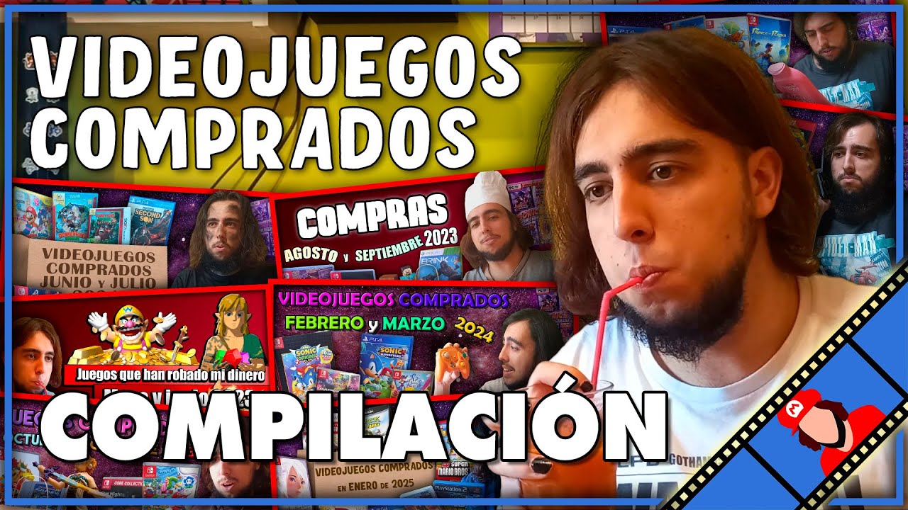 Videojuegos comprados (todos los episodios) - Compilación de SoyMario