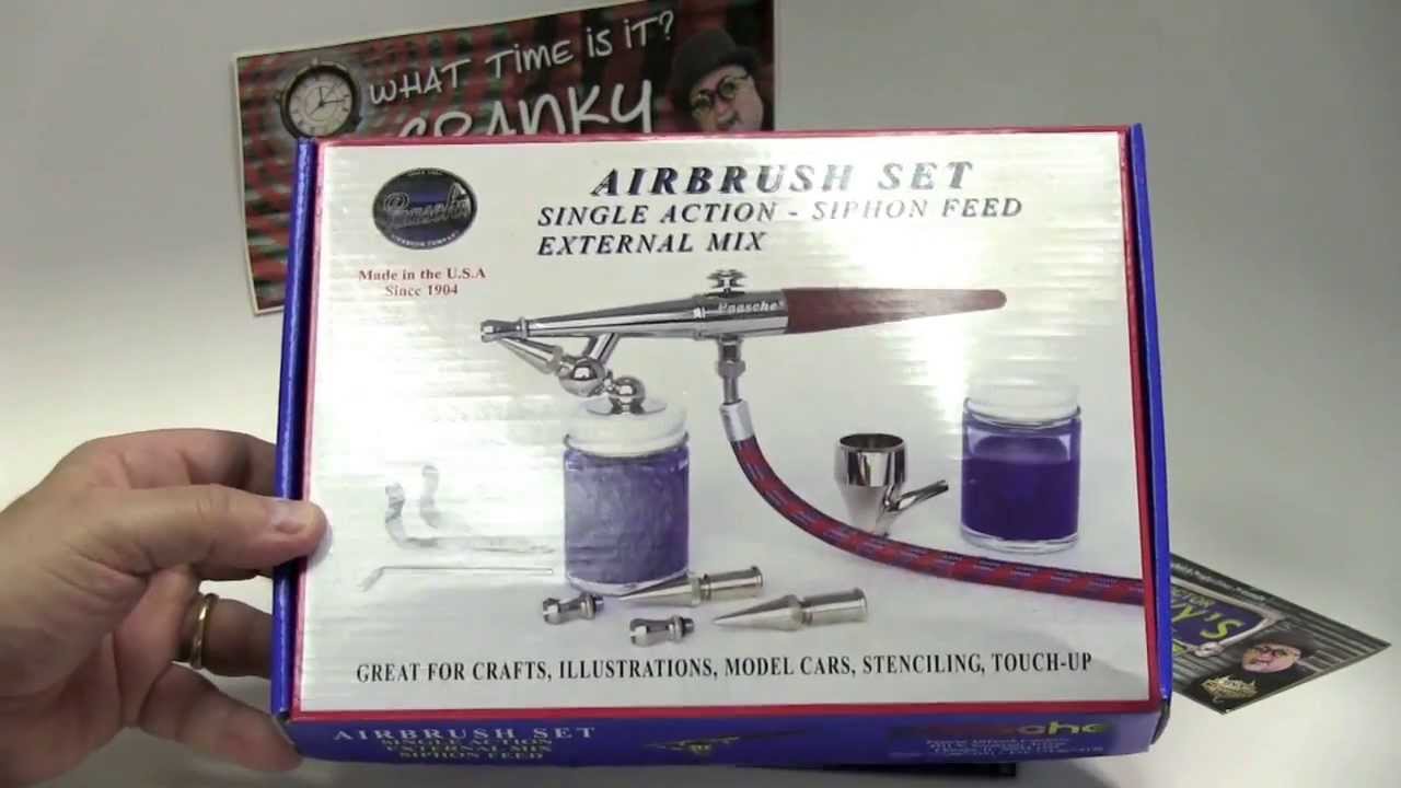 CLINIC:  Paasche H Set (What is The Right Airbrush for You? Series)