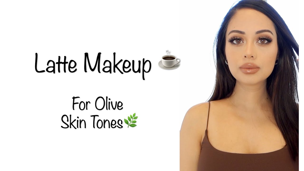 Viral Latte Makeup for Olive skin tones🌿 (Neutral/ medium tone) Tia Obed