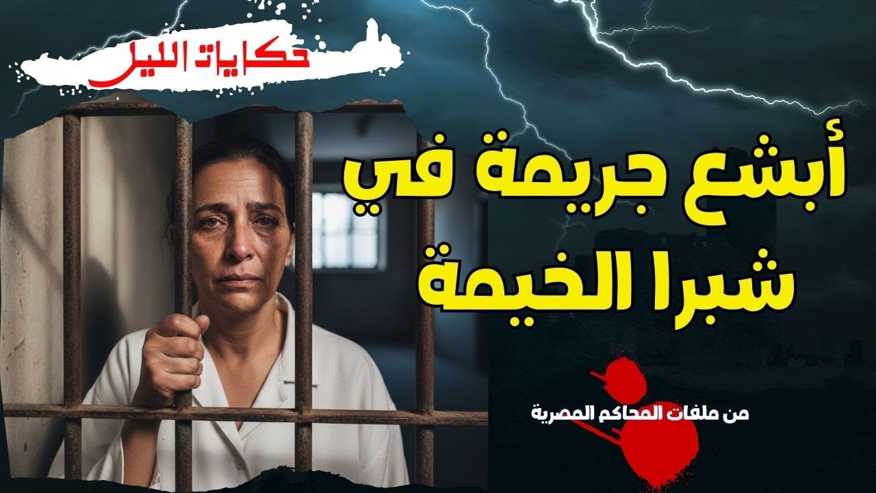 حكايات الليل | أبشع جريمة في شبرا الخيمة، خطة شيطانية👹 | جريمة حقيقية