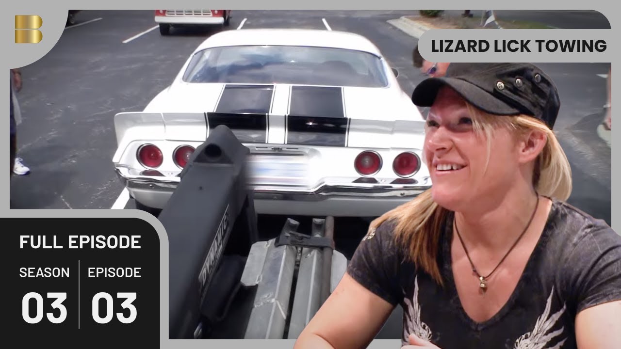 Camaro Heist in Action! - Lizard Lick Towing - S03 EP03 - Reality TV
