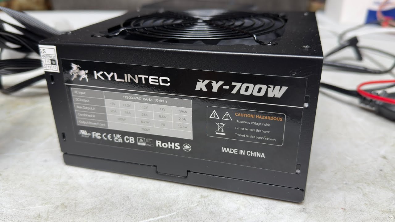 PSU Boogaloo 2 - Kylintec KY-700W Computer PSU Load Testing