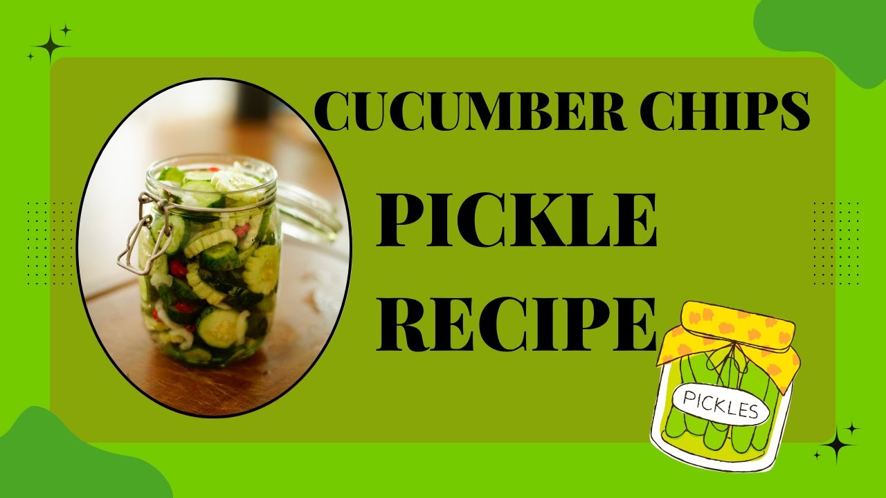 Cucumber Chips | Pickle Canning Recipe