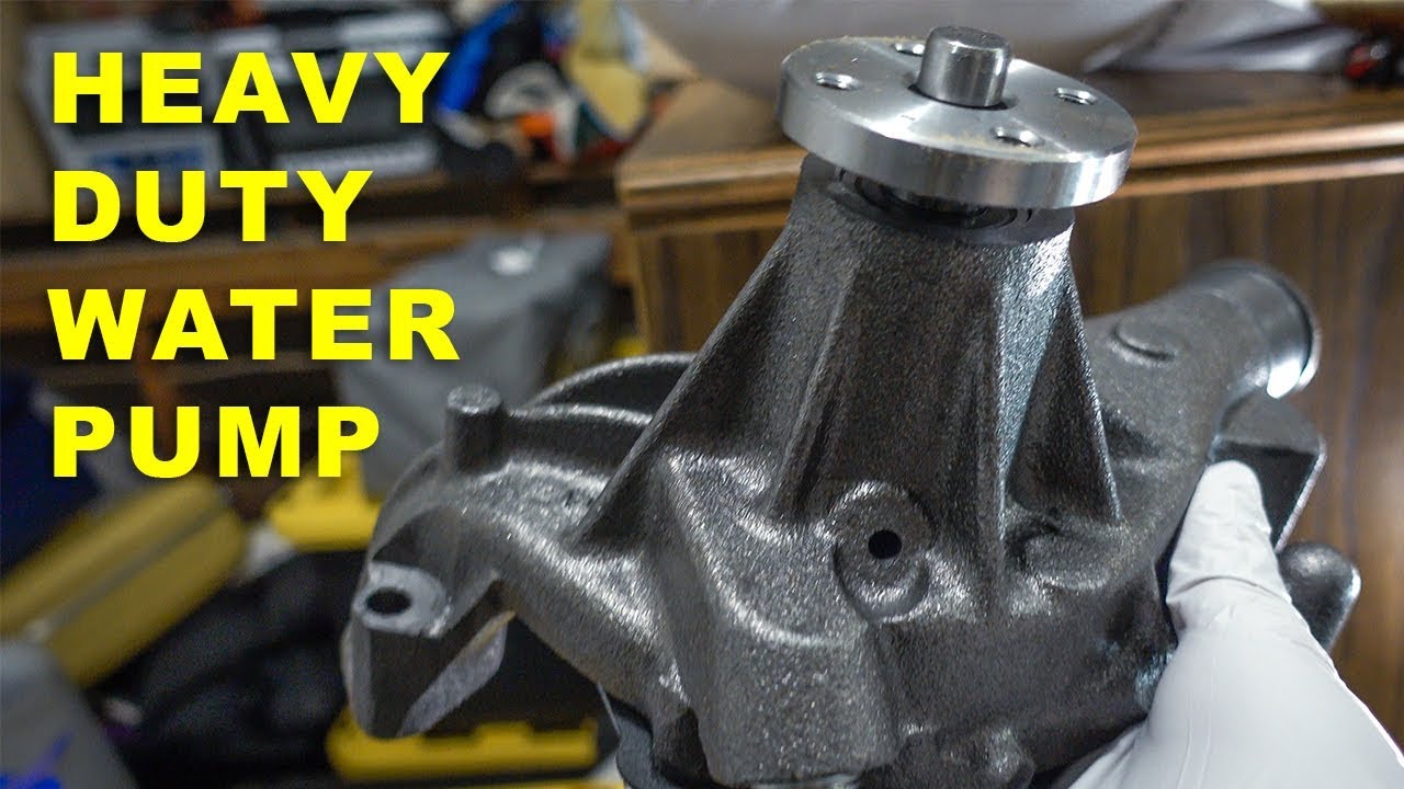 How To Change A Water Pump [1995 GMC SUBURBAN]