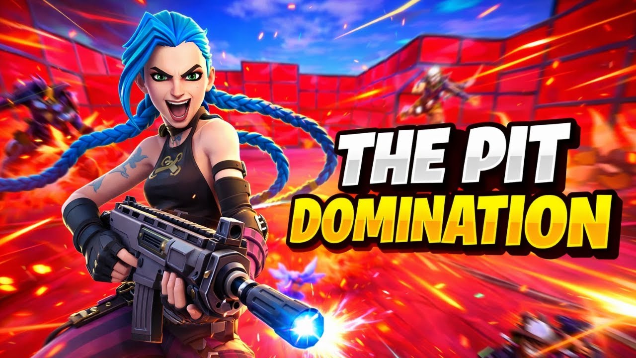 THE PIT EN MODO TRYHARD FORTNITE 😈