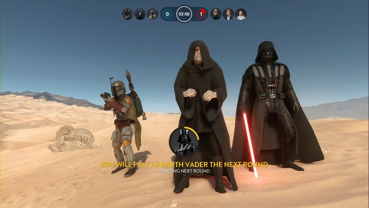 Star Wars Battlefront - Heroes vs Villains Gameplay PS4 (No Commentary)