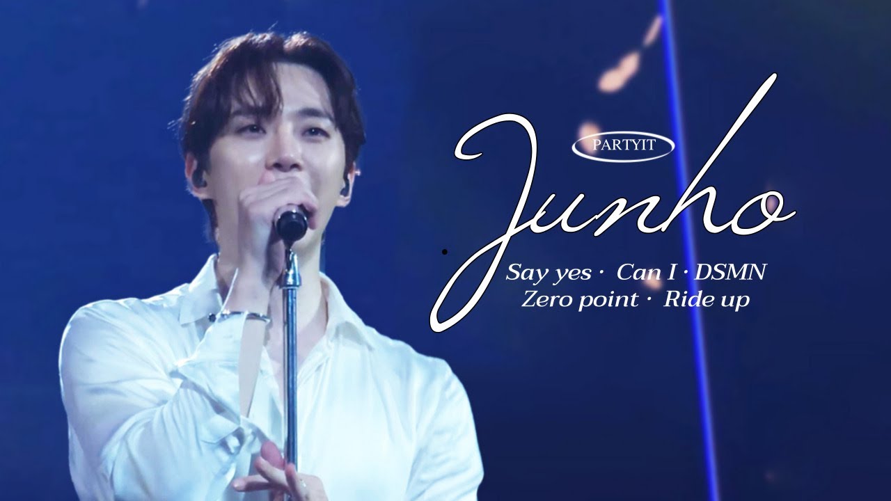 [4K세로직캠] 240113 이준호 콘서트 다시만나는날 Say yes + Can I + 원점으로 + DSMN + Ride up