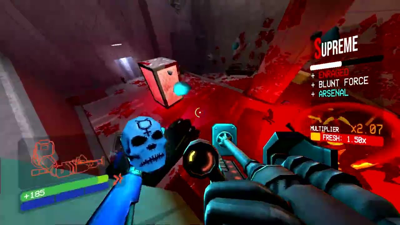 ultrakill 8-2 through the mirror (harmless)
