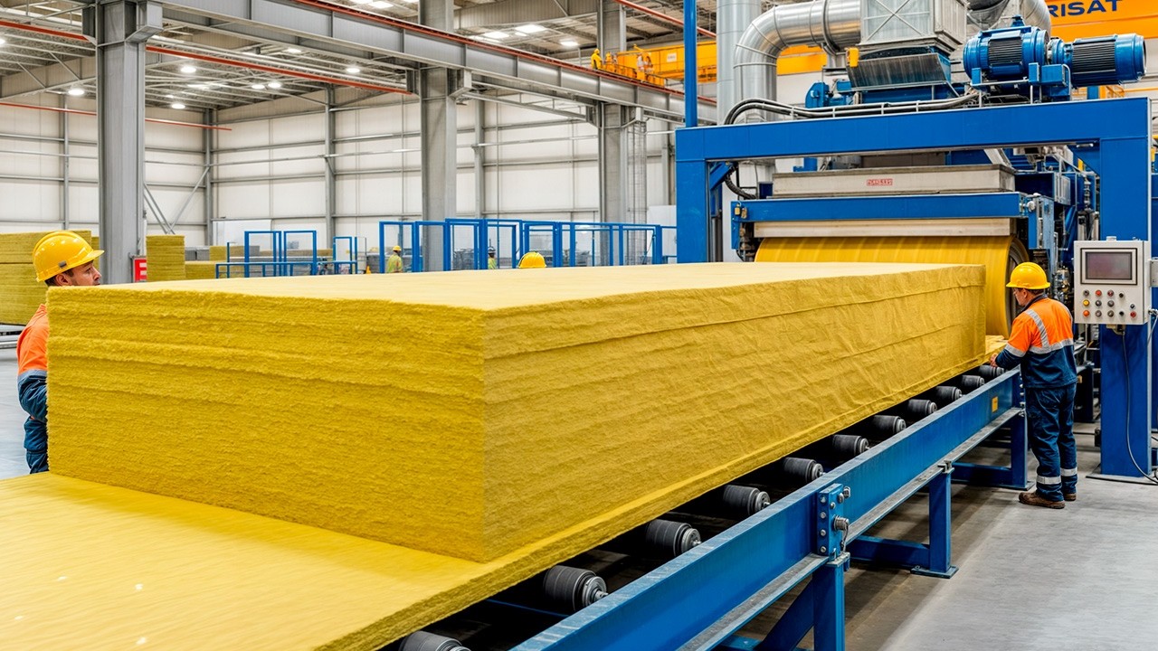 Comment c'est fait : La Laine Min&eacute;rale, une Industrie &agrave; 10 Millions de Tonnes