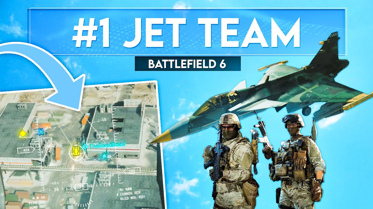 When the TOP 2 Jet Pilots TEAM UP in Battlefield 6!