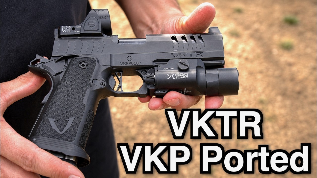 Обзор VKTR VKP Ported: стоит ли внимания этот пистолет 2011 за $4200?