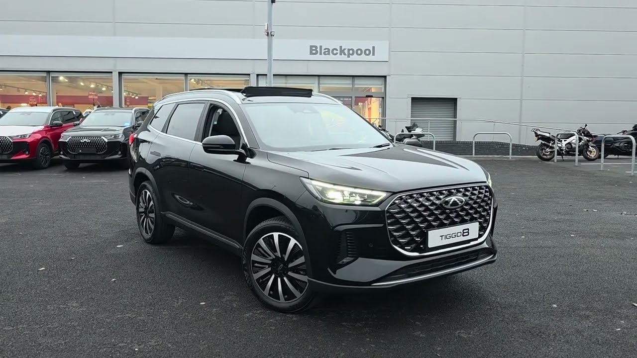 Chery Tiggo 8 1.5T 18.4kWh Summit | Blackpool Chery
