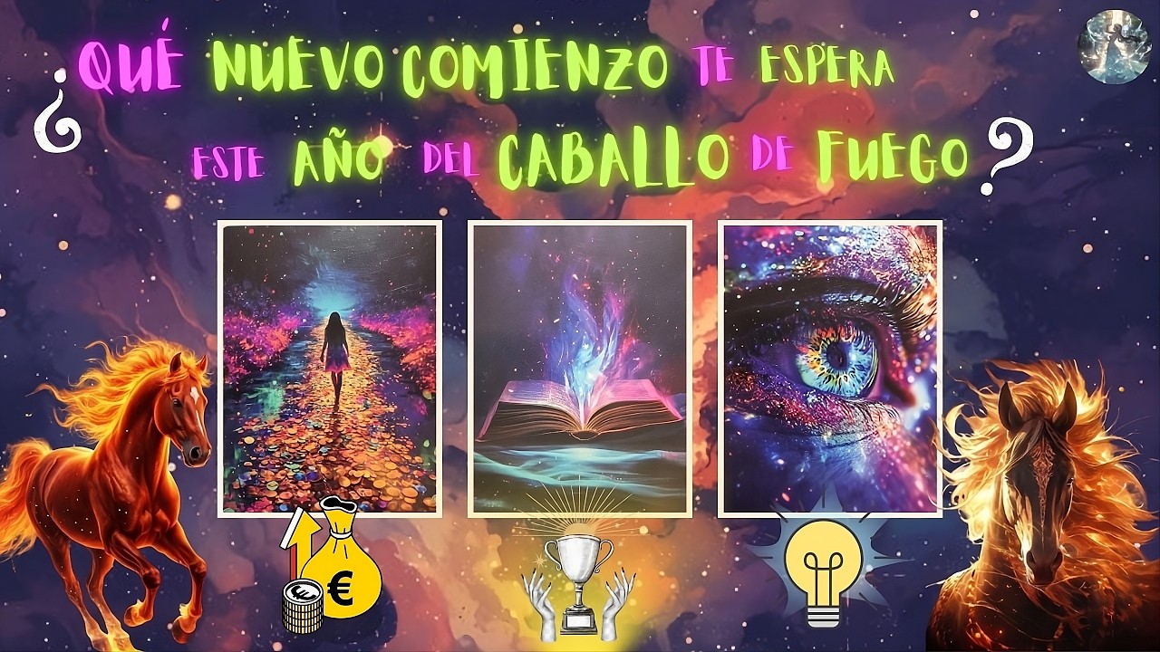 🔥🐴¿QUÉ NUEVO COMIENZO Te Espera Este AÑO Del CABALLO De FUEGO?🐴🔥🔮Tarot Interactivo🔮