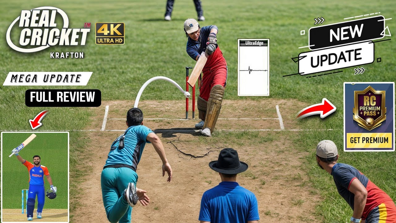 Real Cricket NEW UPDATE 🤯 Full Gameplay Review | ALL FEATURES 🔥